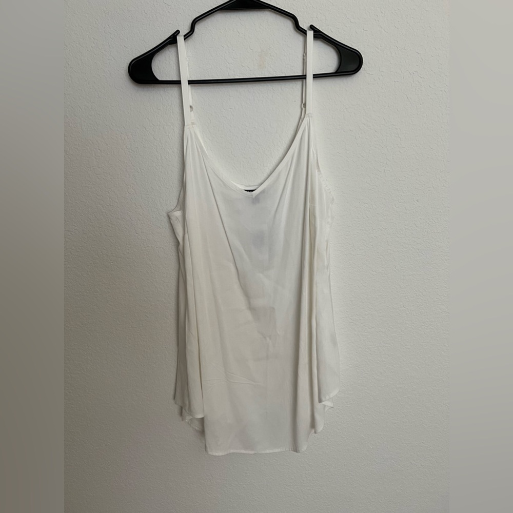 torrid White Lightweight Spaghetti Strap Tank